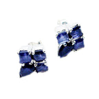 Iolite-Turkish-Freya-multiple-Stud-Blue-Silver-Earring