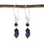 Iolite-German-Maya-Toi-et-Moi-Dangle-Blue-925-Silver-Earring