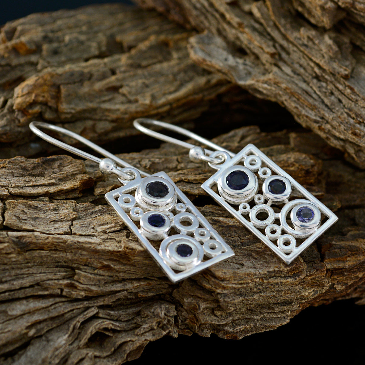 Iolite-Turkish-Addison-multiple-Dangle-Blue-925-Silver-Earring