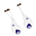 Iolite-French-Bianca-multiple-Dangle-Blue-Sterling-Silver-Earring