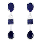 Iolite-German-Lili-multiple-Stud-Blue-925-Sterling-Silver-Earring
