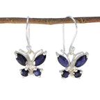 Iolite-German-Freya-multiple-Dangle-Blue-92.5-Silver-Earring