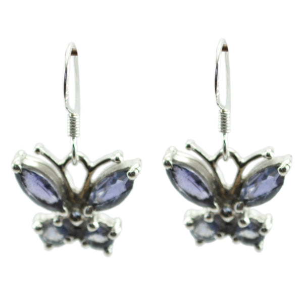 Iolite-German-Freya-multiple-Dangle-Blue-92.5-Silver-Earring
