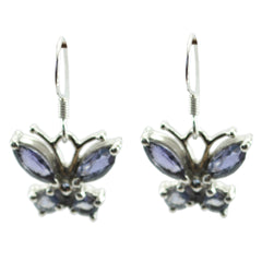 Iolite-German-Freya-multiple-Dangle-Blue-92.5-Silver-Earring
