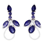 Iolite-Japanese-Sophia-multiple-Stud-Blue-925-Sterling-Silver-Earring