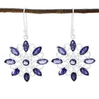 Iolite-Italian-Hina-multiple-Dangle-Blue-Sterling-Silver-Earring