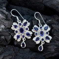 Iolite-American-Micaela-multiple-Dangle-Blue-Silver-Earring