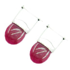 Indian-Ruby-Spanish-Olivia-Solitaire-Stud-Red-925-Silver-Earring