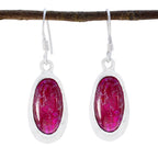 Indian-Ruby-Mexican-Grace-Solitaire-Dangle-Red-92.5-Silver-Earring