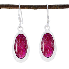 Indian-Ruby-Mexican-Grace-Solitaire-Dangle-Red-92.5-Silver-Earring