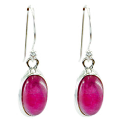 Indian-Ruby-Mexican-Grace-Solitaire-Dangle-Red-92.5-Silver-Earring