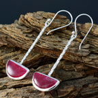 Indian-Ruby-Australian-Greta-Solitaire-Dangle-Red-92.5-Silver-Earring