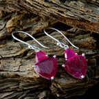Indian-Ruby-German-Zoey-multiple-Dangle-Red-Sterling-Silver-Earring