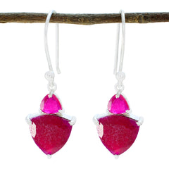 Indian-Ruby-German-Zoey-multiple-Dangle-Red-Sterling-Silver-Earring