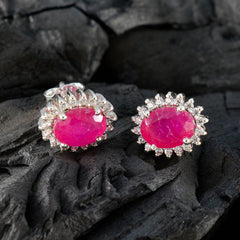 Indian-Ruby-Australian-Natalia-multiple-Stud-Red-925-Silver-Earring