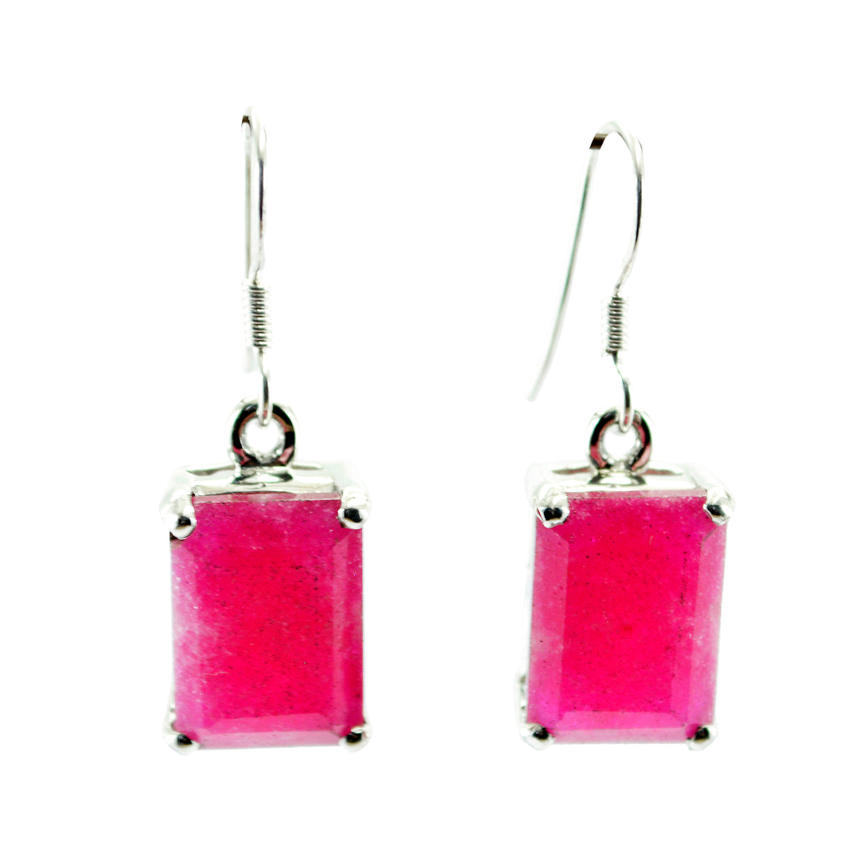 Indian-Ruby-Moroccan-Inès-Solitaire-Dangle-Red-Sterling-Silver-Earring