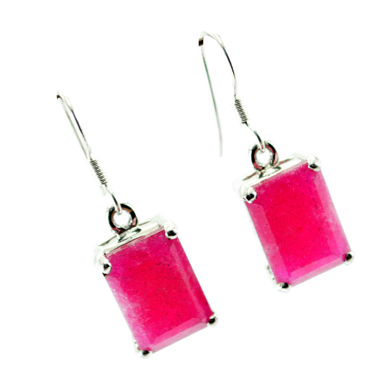 Indian-Ruby-Moroccan-Inès-Solitaire-Dangle-Red-Sterling-Silver-Earring