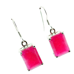 Indian-Ruby-Moroccan-Inès-Solitaire-Dangle-Red-Sterling-Silver-Earring