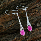 Indian-Ruby-Australian-Katharina-Solitaire-Dangle-Red-Sterling-Silver-Earring