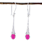 Indian-Ruby-Australian-Katharina-Solitaire-Dangle-Red-Sterling-Silver-Earring
