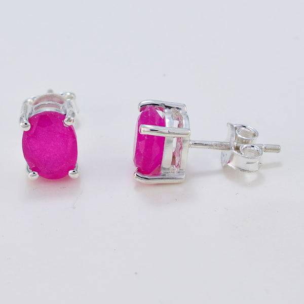 Indian-Ruby-Turkish-Aisha-Solitaire-Stud-Red-925-Silver-Earring