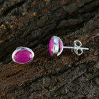 Indian-Ruby-Australian-Jiwoo-Solitaire-Stud-Red-Silver-Earring