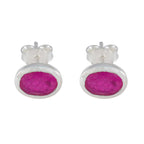 Indian-Ruby-Australian-Jiwoo-Solitaire-Stud-Red-Silver-Earring
