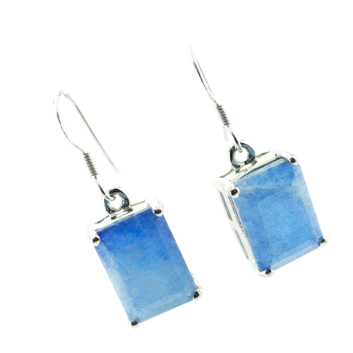 Multi-Latin-American-Nora-Solitaire-Dangle-multicolor-925-Silver-Earring