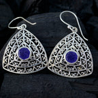 Multi-French-Nova-Solitaire-Dangle-multicolor-925-Silver-Earring