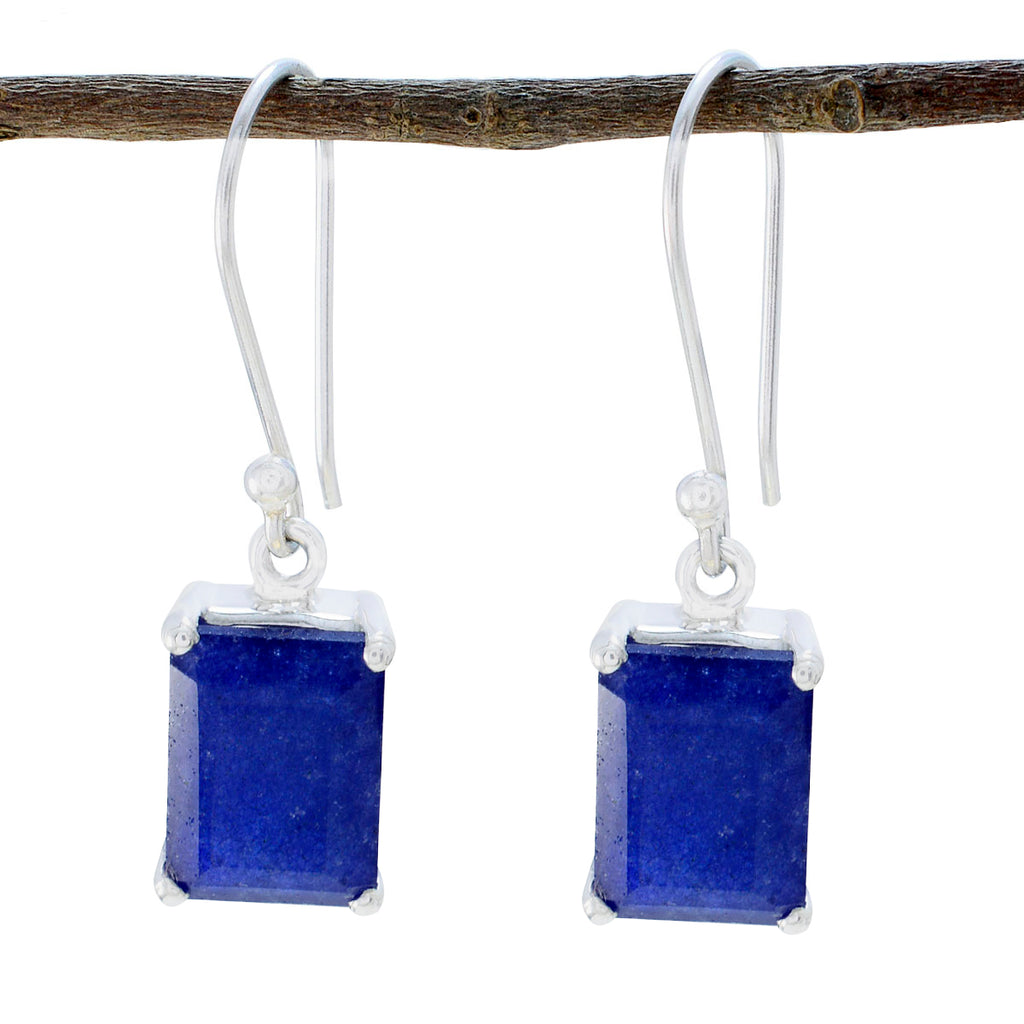 Multi-German-Olivia-Solitaire-Dangle-multicolor-Silver-Earring