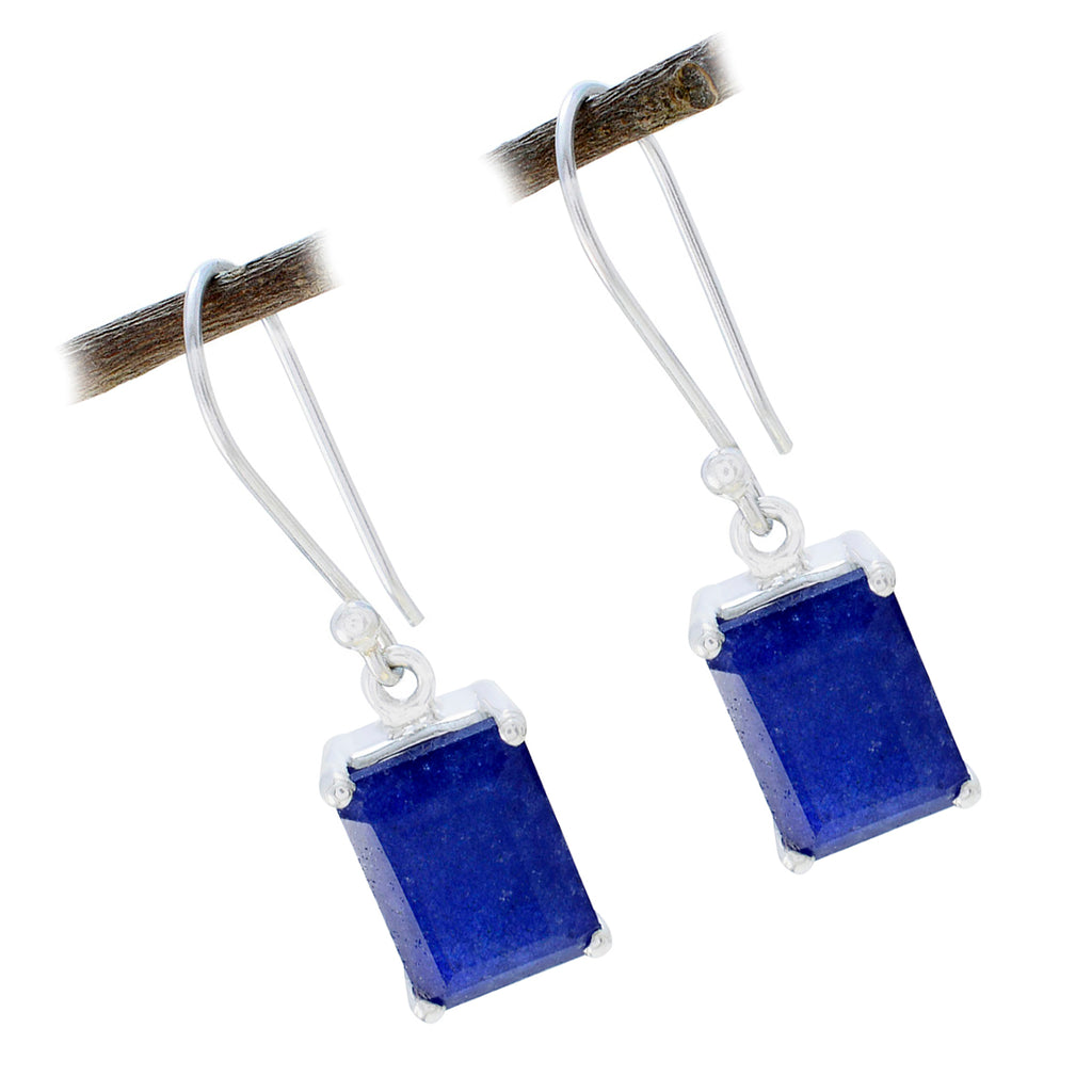 Multi-German-Olivia-Solitaire-Dangle-multicolor-Silver-Earring