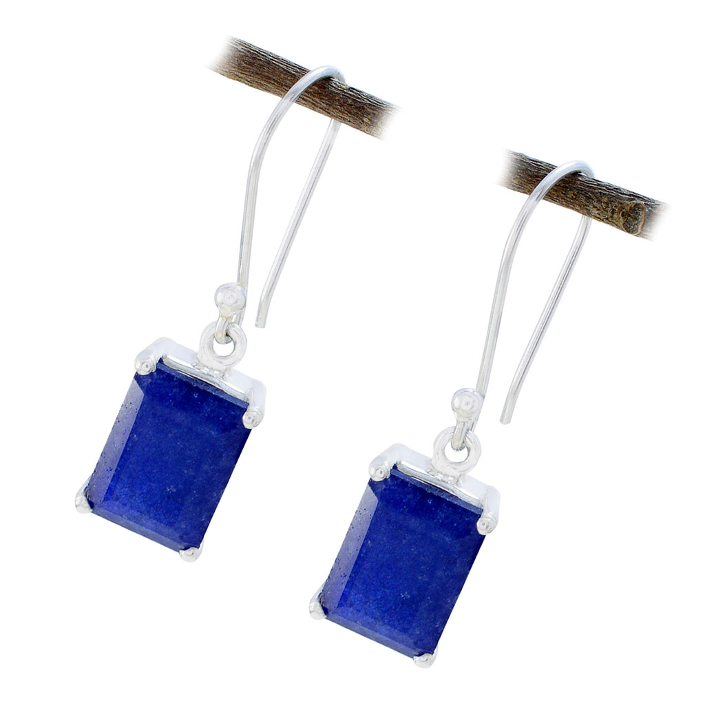 Multi-German-Olivia-Solitaire-Dangle-multicolor-Silver-Earring