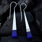 Multi-Russian-Penelope-Solitaire-Dangle-multicolor-Silver-Earring