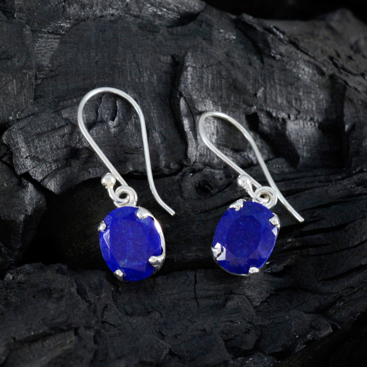 Multi-Moroccan-Riley-Solitaire-Dangle-multicolor-92.5-Silver-Earring