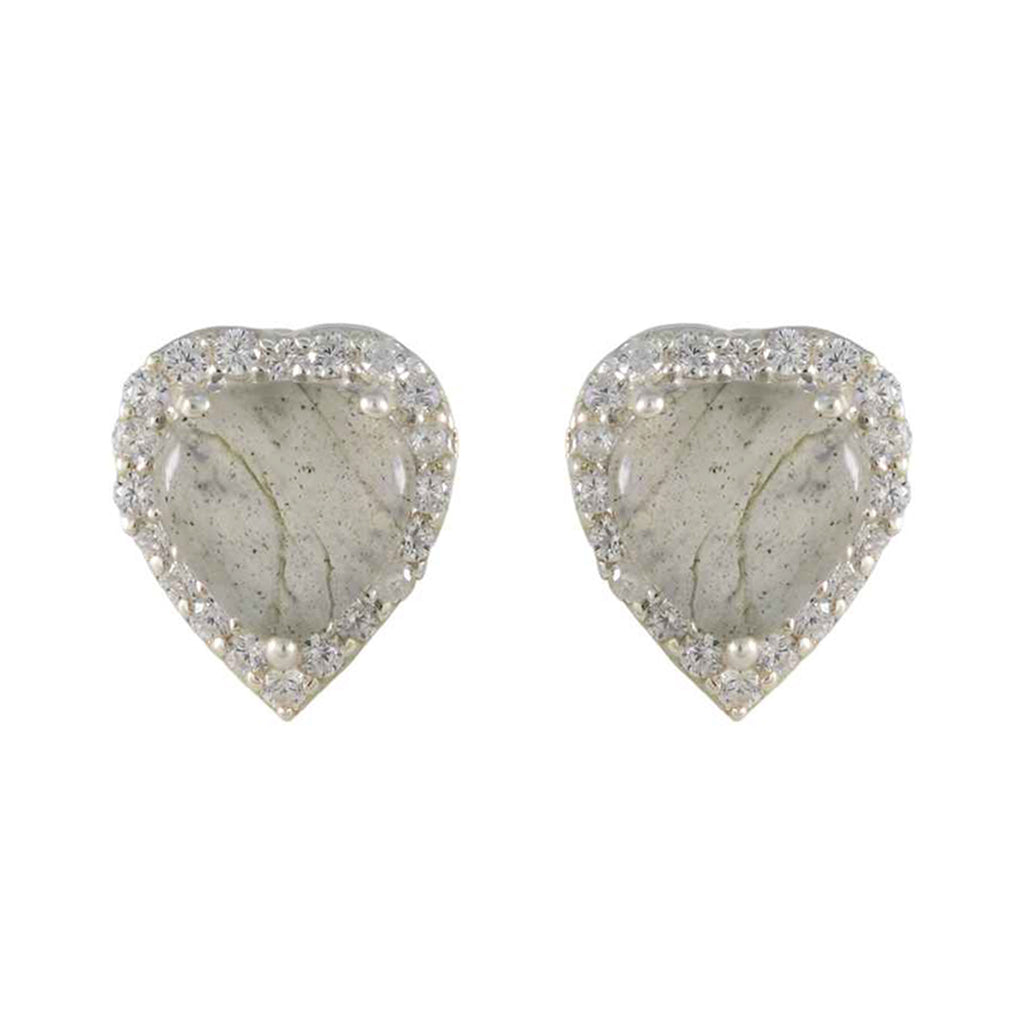 Labradorite-French-Ines-multiple-Stud-Gray-Silver-Earring
