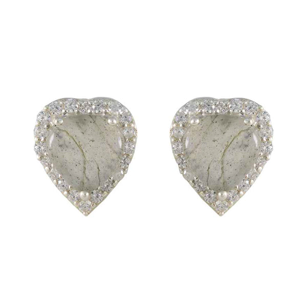 Labradorite-French-Ines-multiple-Stud-Gray-Silver-Earring