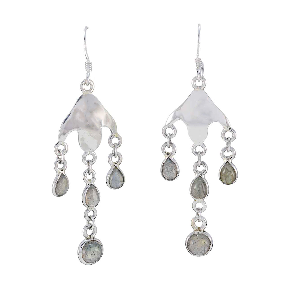 Labradorite-Turkish-Sofia-multiple-Dangle-Gray-92.5-Silver-Earring Main image