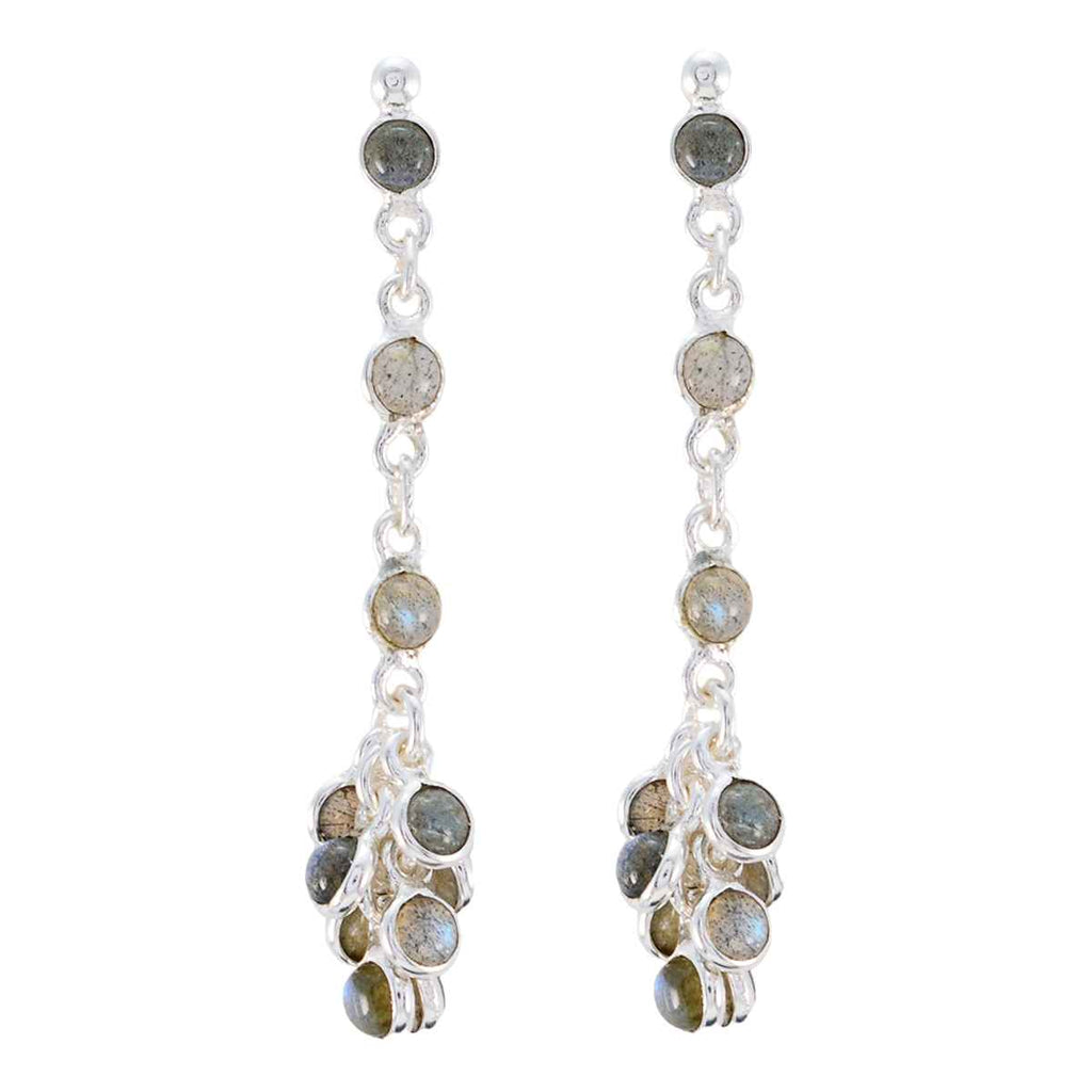 Labradorite-Middle-Eastern-Stella-multiple-Stud-Gray-Silver-Earring