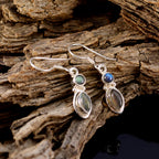 Labradorite-Latin-American-Violet-multiple-Dangle-Gray-92.5-Silver-Earring