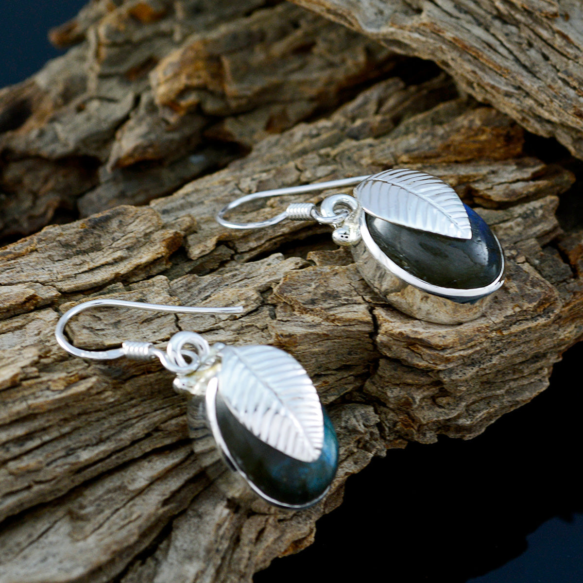 Labradorite-Moroccan-Aiko-multiple-Dangle-Gray-925-Silver-Earring