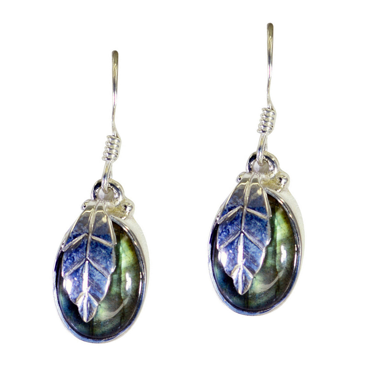 Labradorite-Moroccan-Aiko-multiple-Dangle-Gray-925-Silver-Earring