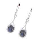 Labradorite-Mexican-Hina-Solitaire-Dangle-Gray-92.5-Silver-Earring
