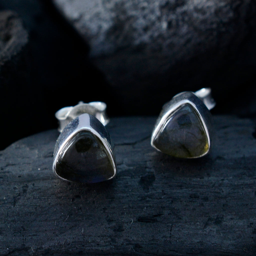 Labradorite-French-Ji-eun-Solitaire-Stud-Gray-925-Silver-Earring
