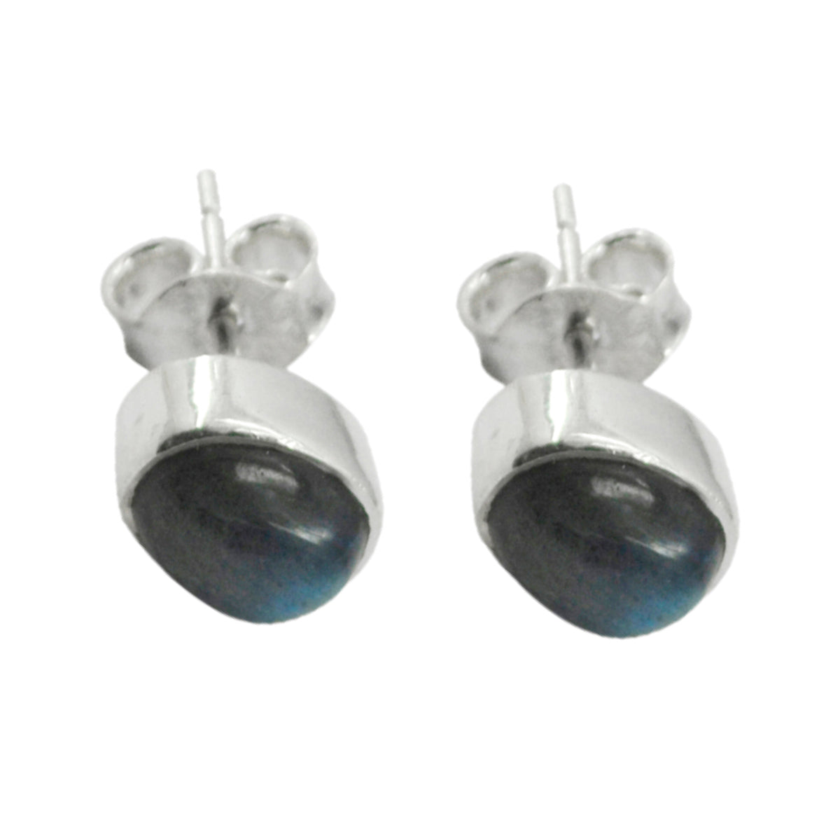 Labradorite-Egyptian-Min-seo-Solitaire-Stud-Gray-92.5-Silver-Earring