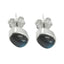 Labradorite-Egyptian-Min-seo-Solitaire-Stud-Gray-92.5-Silver-Earring