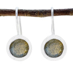 Labradorite-Italian-Bella-Solitaire-Dangle-Gray-Sterling-Silver-Earring
