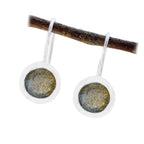 Labradorite-Italian-Bella-Solitaire-Dangle-Gray-Sterling-Silver-Earring