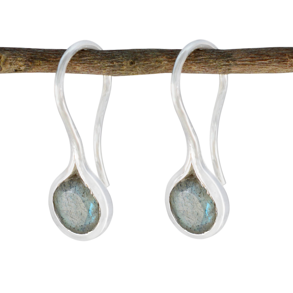Labradorite-Japanese-Isabelle-Solitaire-Dangle-Gray-92.5-Silver-Earring Hoofdafbeelding