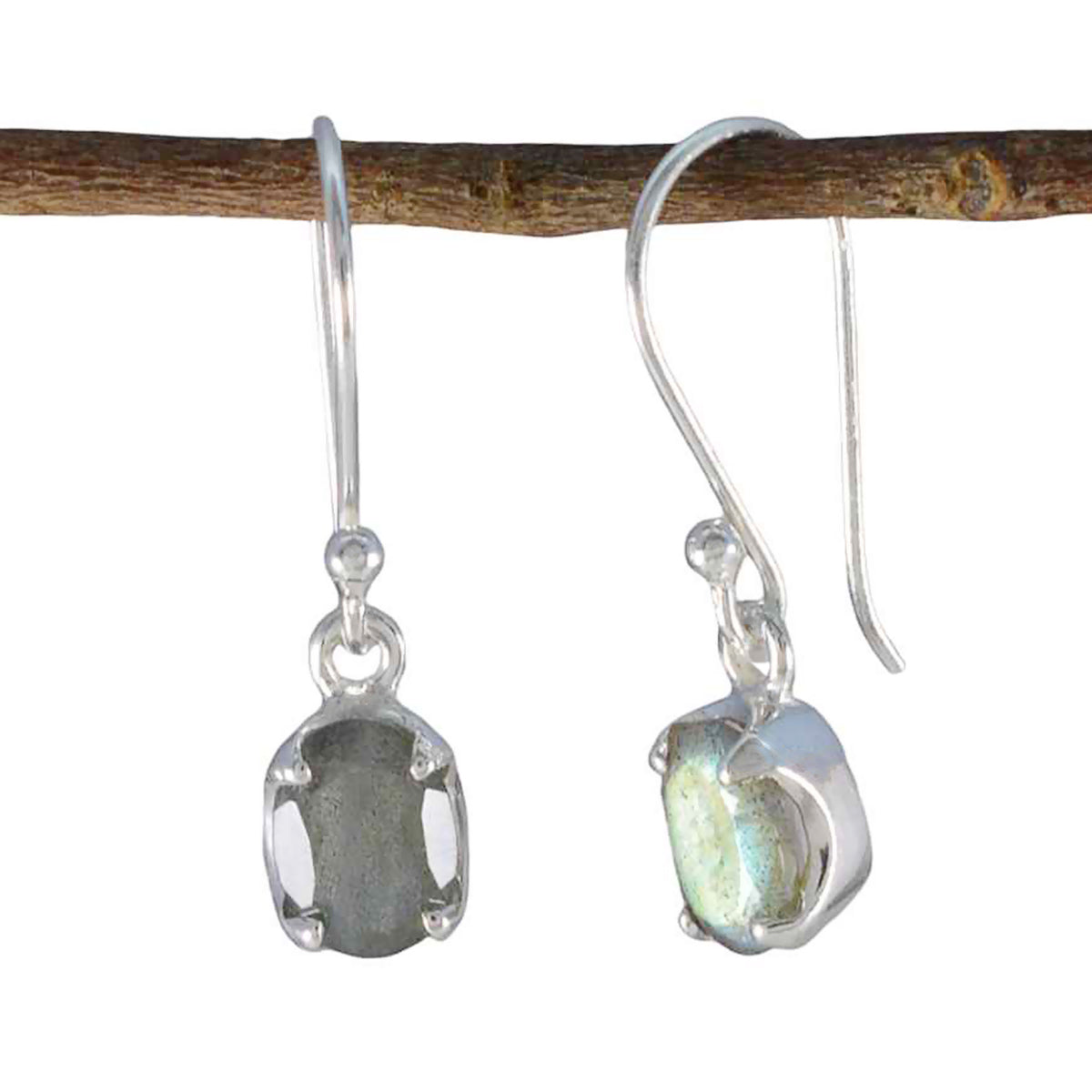 Labradorite-Russian-Alejandra-Solitaire-Dangle-Gray-925-Sterling-Silver-Earring Hoofdafbeelding