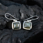 Labradorite-Japanese-Jiwoo-Solitaire-Dangle-Gray-925-Silver-Earring